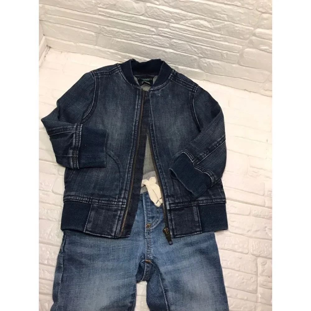 jacket & jean pant set